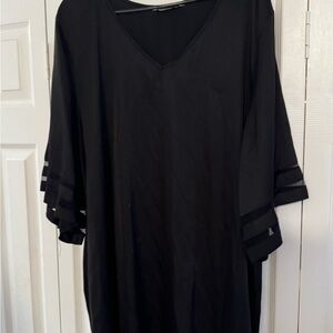 Elegant Black Women's Top